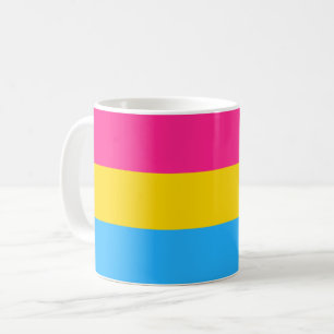 Pansexuellt Pride (Pan Flagga) Kaffemugg