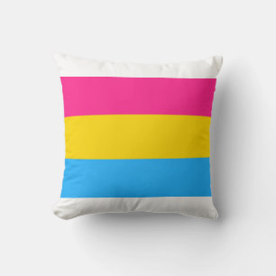 Pansexuellt Pride (Pan Flagga) Kudde