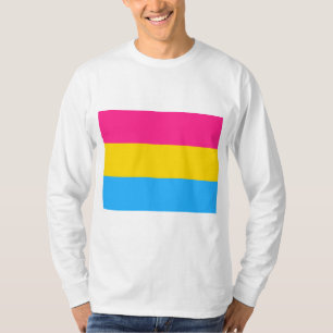 Pansexuellt Pride (Pan Flagga) T Shirt