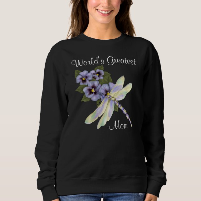 Pansier och Dragonfly Tee Shirt (Framsida)
