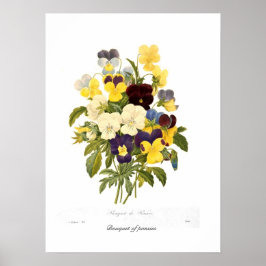 Pansiernas Bouquet Poster
