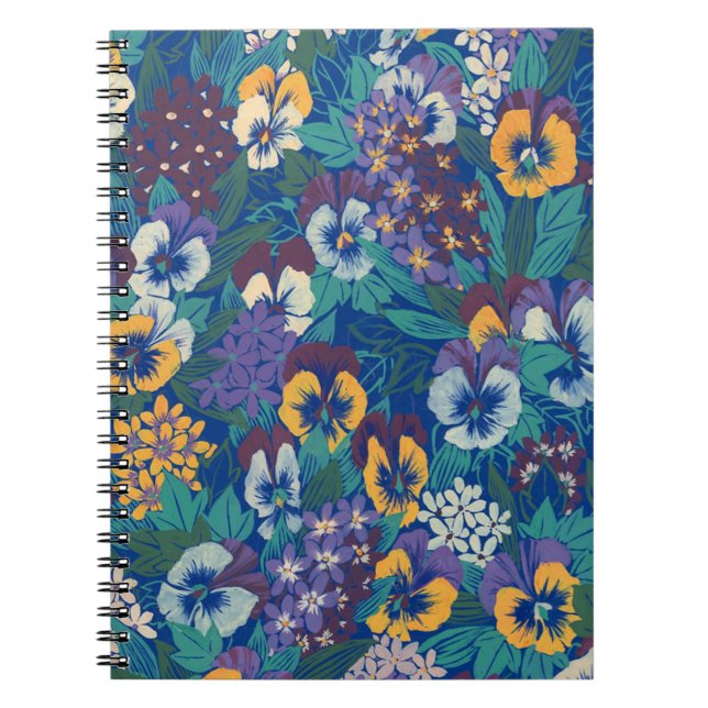 Pansies Anteckningsbok Med Spiral (Framsidan)