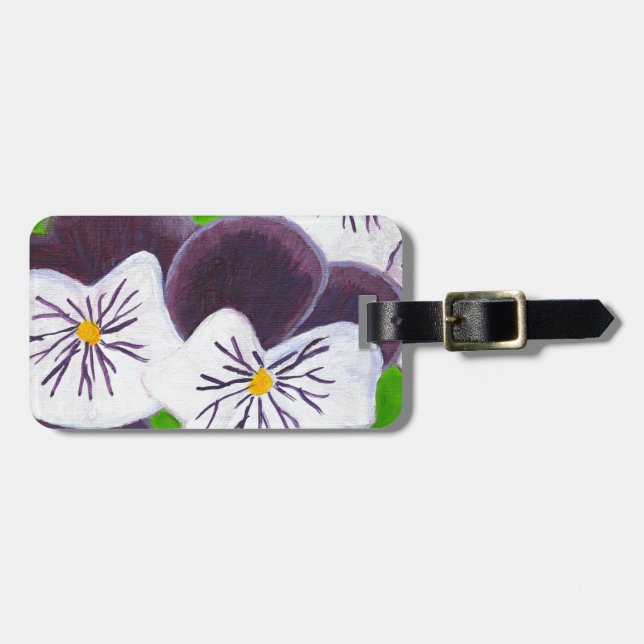 Pansies Bagagebricka (Horisontell Framsida)