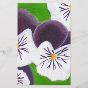 Pansies Brevpapper