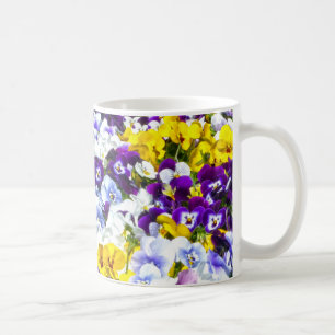 Pansies Coffee Mugg