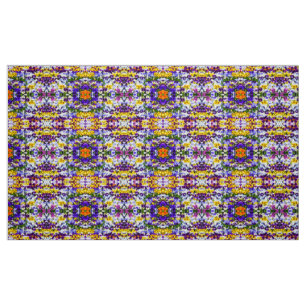 Pansies Fabric Tyg