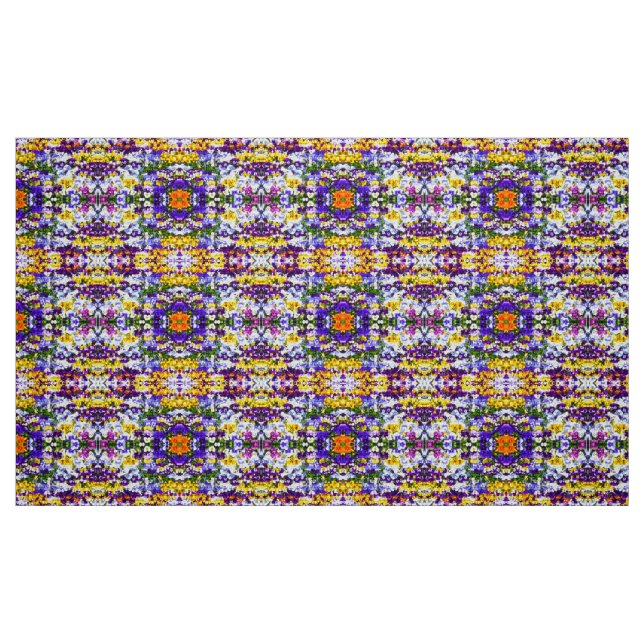 Pansies Fabric Tyg (Fat Quarter)