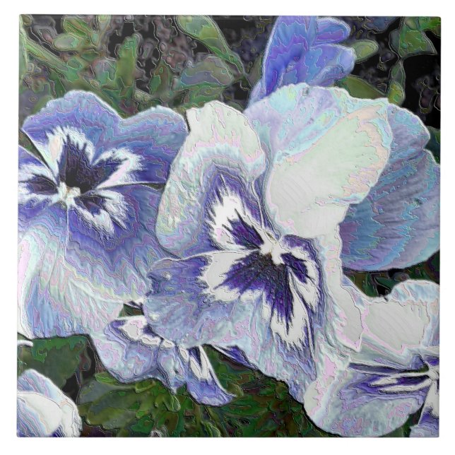 PANSIES KAKELPLATTA (Framsidan)