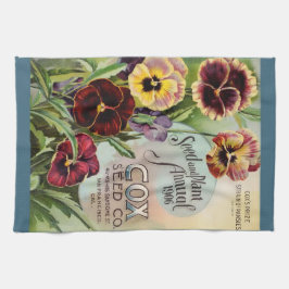 Pansies Kökshandduk