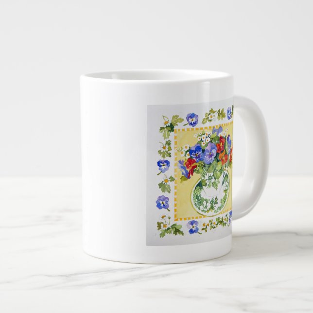 Pansies - nasturtiums 2013 jumbo mugg (Framsida höger)