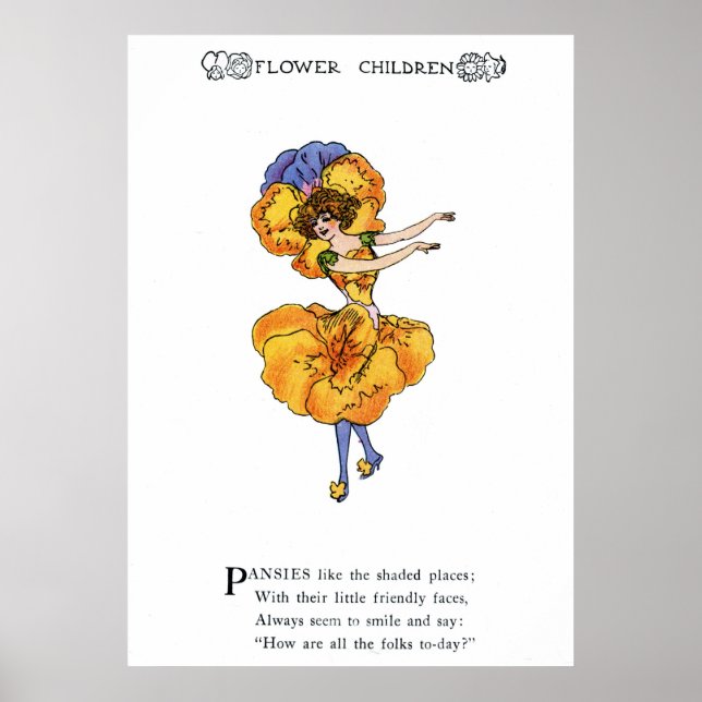 Pansies (Pansy) Poster (Framsidan)