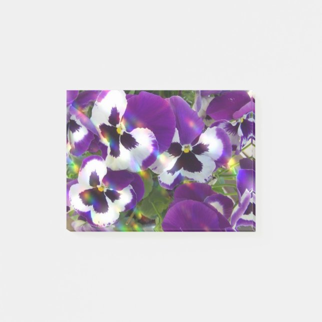 Pansies Post-it Block (Framsida)