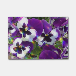 Pansies Post-it Block