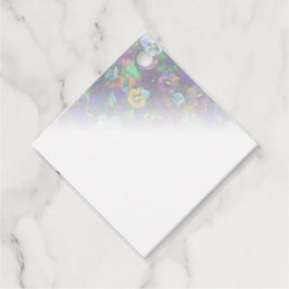 Pansies-presentens märkre [lila] gåvor etiketter