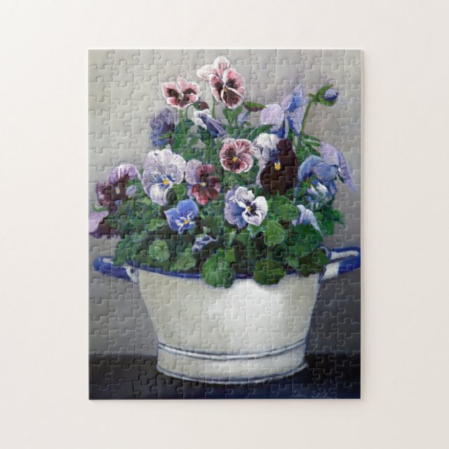 Pansies Pussel (Vertikal)