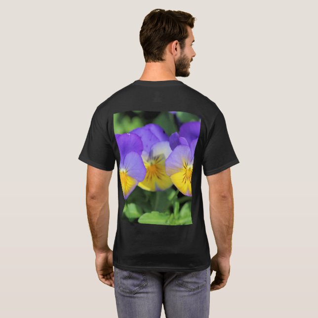 Pansies T-shirt (Hel baksida)