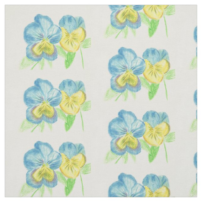 Pansies Tyg (Provkarta)