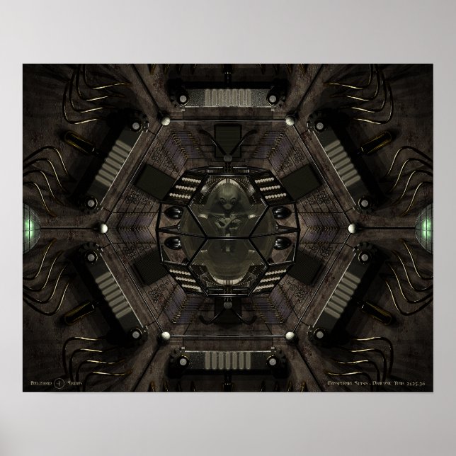 Panspermia Stasis - Draconic Year 2125.36 Poster (Framsidan)