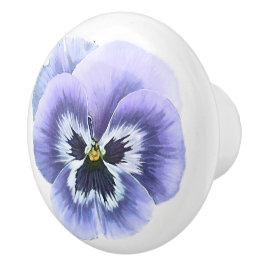 Pansy Ansikte Lila Knopp