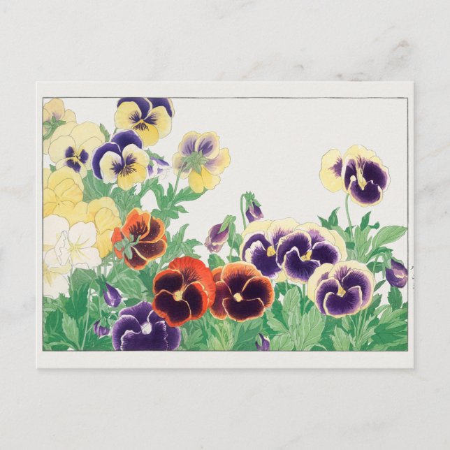 Pansy av Tanigami Konan Vykort (Framsida)