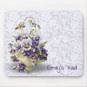 Pansy Basket vid Snöre Musmatta