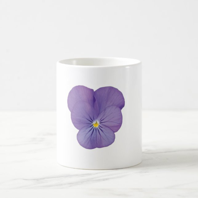 Pansy Blommar Ceramic Mugg (Center)
