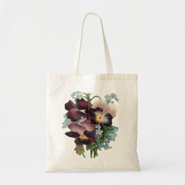 Pansy Bouquet Tygkasse (Framsidan)