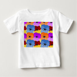 Pansy Collage T Shirt