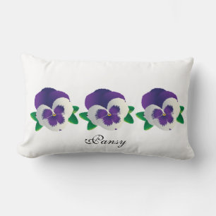 Pansy Dekorativ kudde