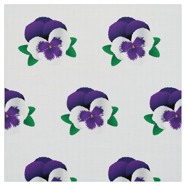 Pansy Fabric Tyg (Provkarta)