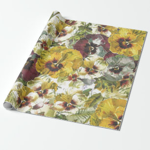 Pansy Garden Decoupage/Presentpapper Presentpapper