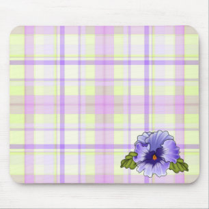 Pansy på inlagd musmatta