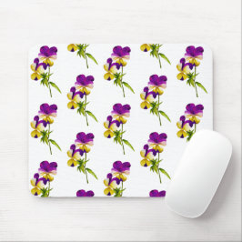 "Pansy Party" på en Mousepad (I) Musmatta