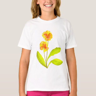 "Pansy Party" på en tjejs T-shirt