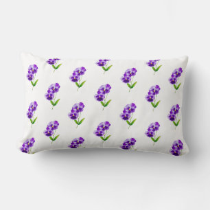 "Pansy Party" på Lumbar Pillow (III) Lumbarkudde