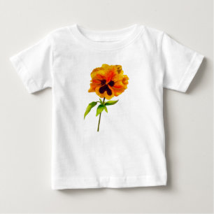 "Pansy Party" på Småbarn Ruffle Tee (II)