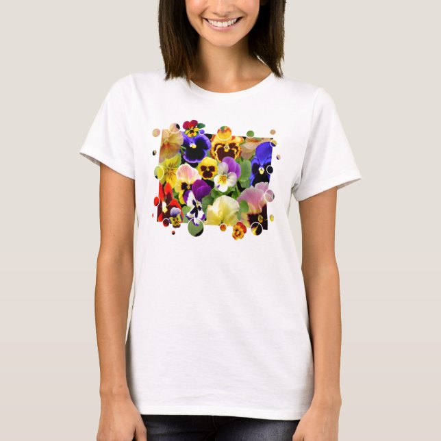 PANSY PATCHWORK T-SHIRT (2) (Framsida)
