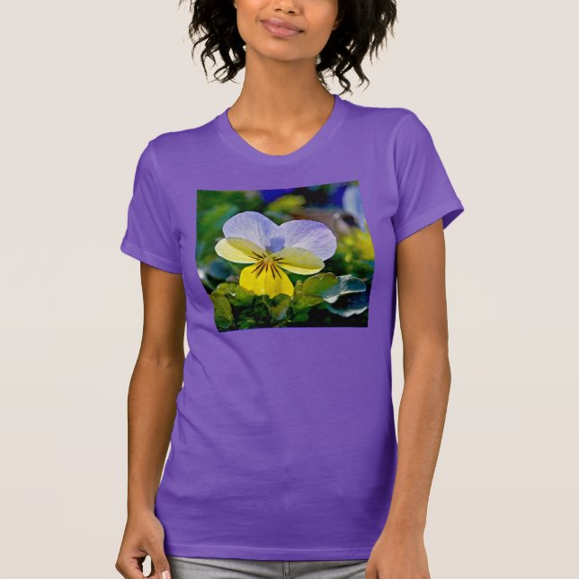 Pansy Perfection T Shirt (Framsida)
