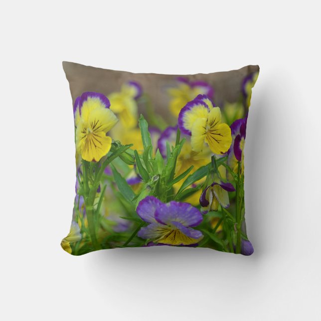 Pansy Pillow Kudde (Framsida)