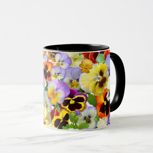 Pansy-samlingen Mugg (Framsida höger)