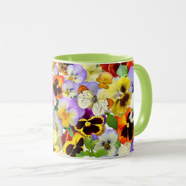 Pansy-samlingen Mugg (Framsida höger)