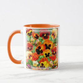 Pansy Sunset Mugg