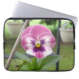 Pansy Tablet Fodral (Rosa och Lila)