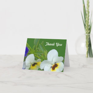 Pansy Tackkort Card