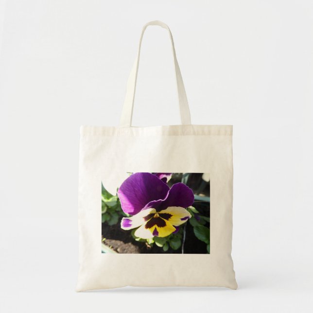 Pansy tobag tygkasse (Framsidan)