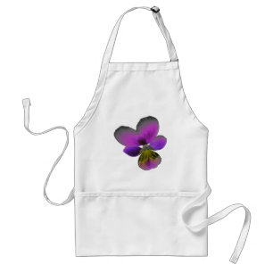 Pansy Vild Mörk Lila Apron Förkläde