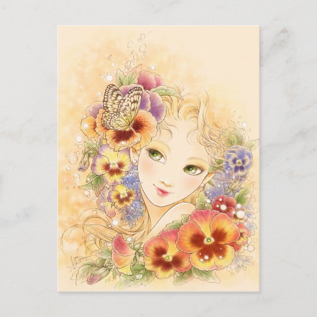 Pansy-vykort Vykort (Framsida)