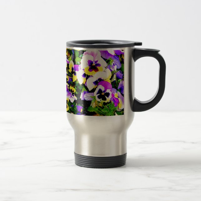pansyblommor resemugg (Höger)