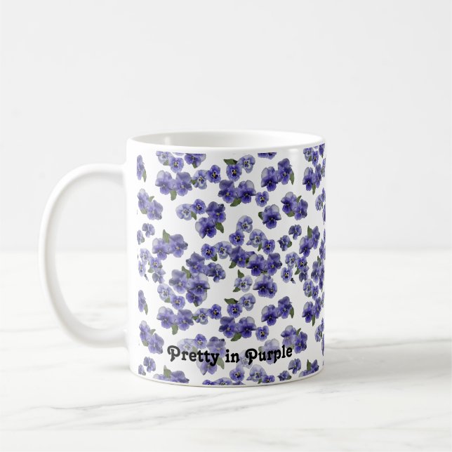 Pansymugg Kaffemugg (Vänster)