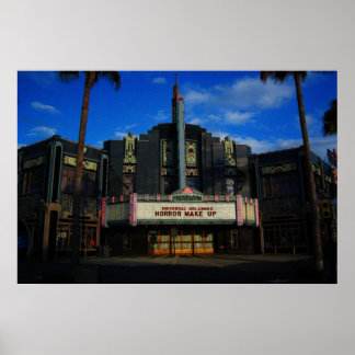 Pantages Theater Universal Studios Poster